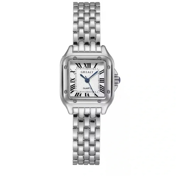 Panthere Classic Rectangle Stainless Steel Watch main image 15